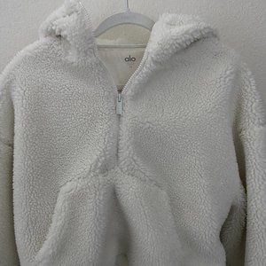 Alo Yoga Half Zip Sherpa Hoodie